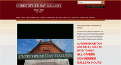 Desktop Screenshot of cdaygallery.com.au
